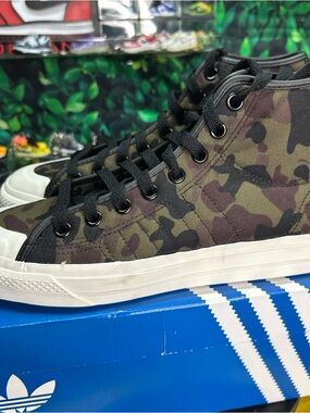 Adidas Nizza Hi RF Camo Size 9M  NIB
